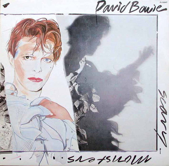 David Bowie : Scary Monsters (LP,Album,Stereo)