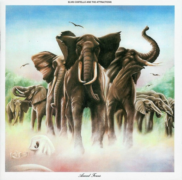 Elvis Costello & The Attractions : Armed Forces (LP, Album + 7", EP)