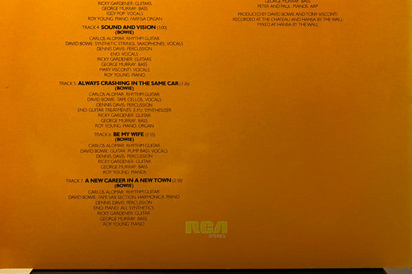 David Bowie : Low (LP, Album)