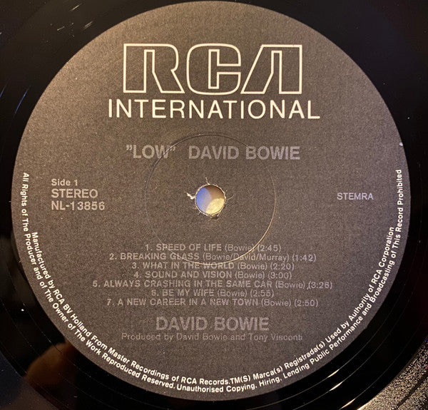 David Bowie : Low (LP, Album)