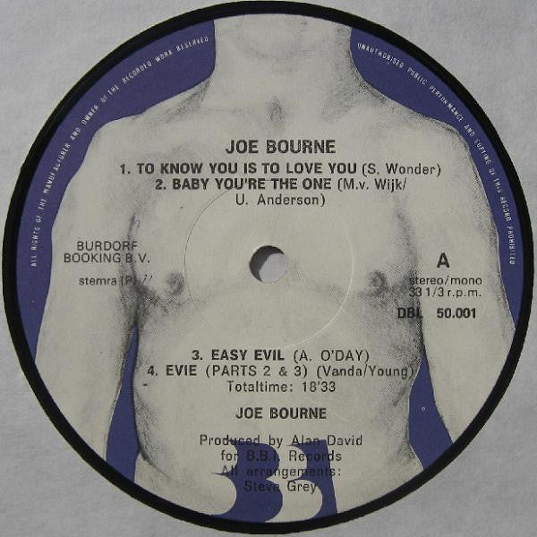 Joe Bourne : It All Comes Back (LP, Album, Gat)