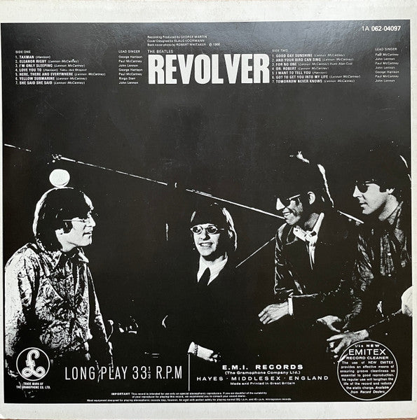 The Beatles : Revolver (LP, Album, RE)