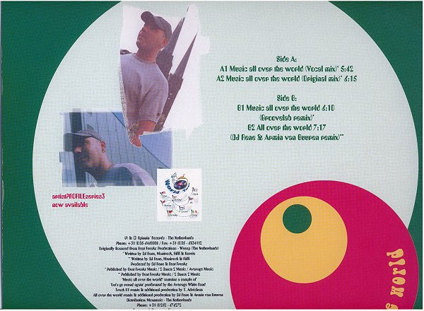 DJ Rene : Music All Over The World (12")