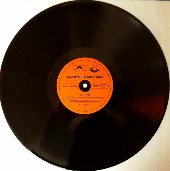 Masayoshi Takanaka : All Of Me (2xLP, Comp, RE)