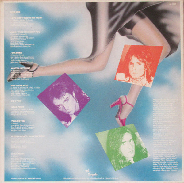 The Babys : Head First (LP, Album)