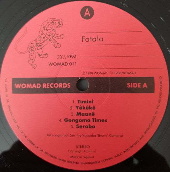 Fatala : Fatala (LP)