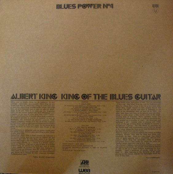 Albert King : King Of The Blues Guitar (LP, Comp)