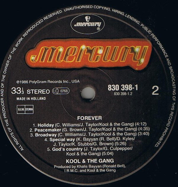 Kool & The Gang : Forever (LP,Album)