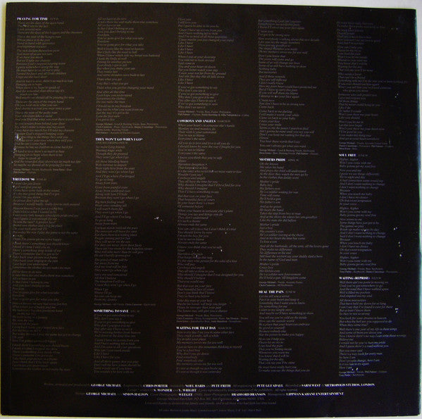 George Michael : Listen Without Prejudice Vol. 1 (LP, Album)