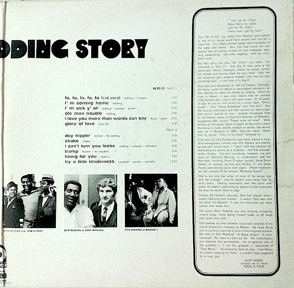 Otis Redding : The Otis Redding Story (2xLP, Comp, RE, Gat)