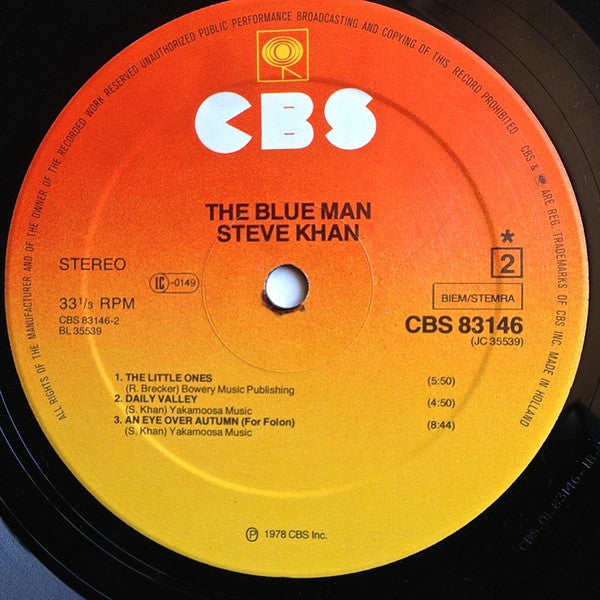 Steve Khan : The Blue Man (LP, Album)