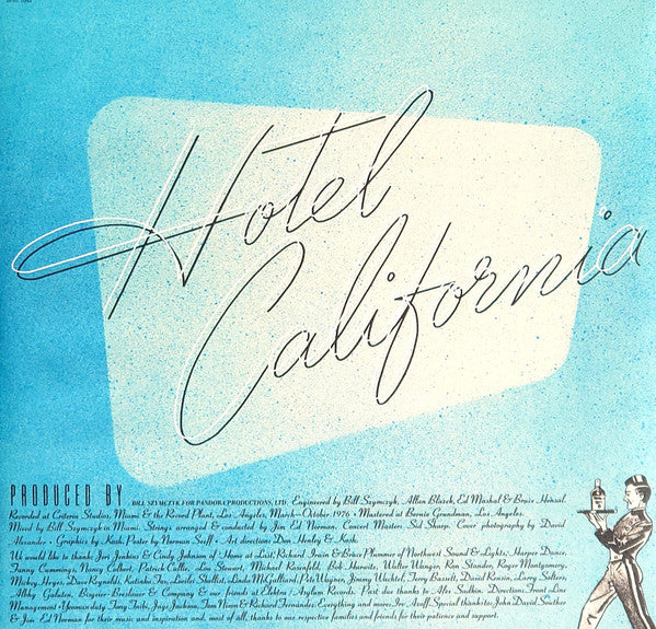 Eagles : Hotel California (LP,Album,Reissue,Stereo)