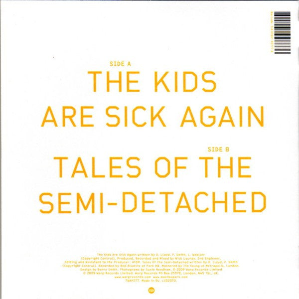 Maxïmo Park - The Kids Are Sick Again (7", Single, Ora) - De Platen Aap – Vinylwinkel in Brielle & online webshop voor muziekliefhebbers