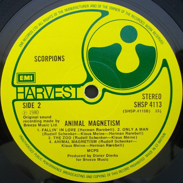 Scorpions : Animal Magnetism (LP,Album,Stereo)