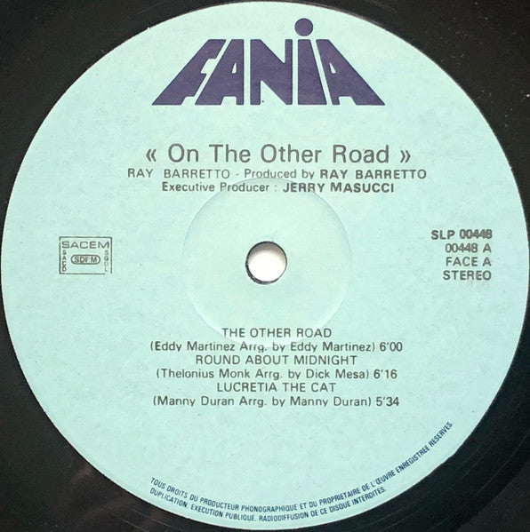 Ray Barretto : The Other Road (LP, Album, RP, Gat)