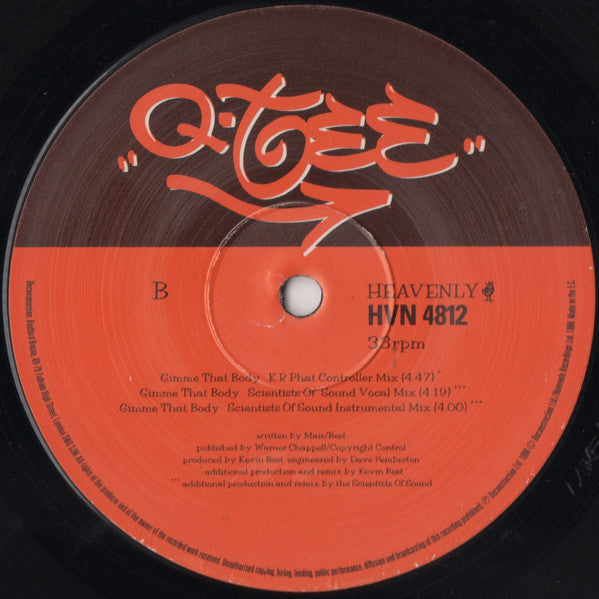 Q-Tee : Gimme That Body (12", Single)