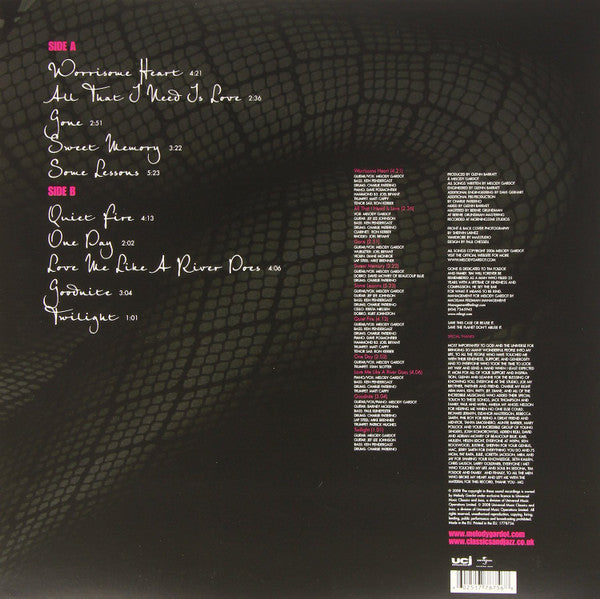 Melody Gardot : Worrisome Heart (LP, Album, RE)