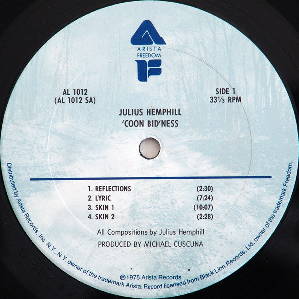 Julius Hemphill : 'Coon Bid'ness (LP, Album)