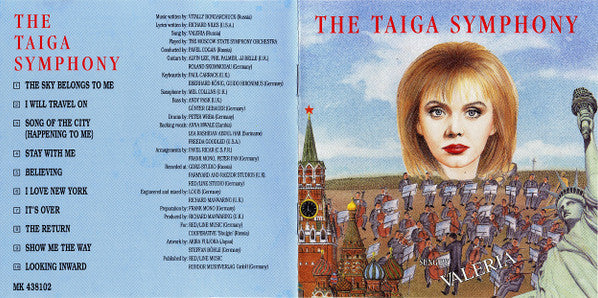 Валерия - The Taiga Symphony (CD, Album) - De Platen Aap – Vinylwinkel in Brielle & online webshop voor muziekliefhebbers