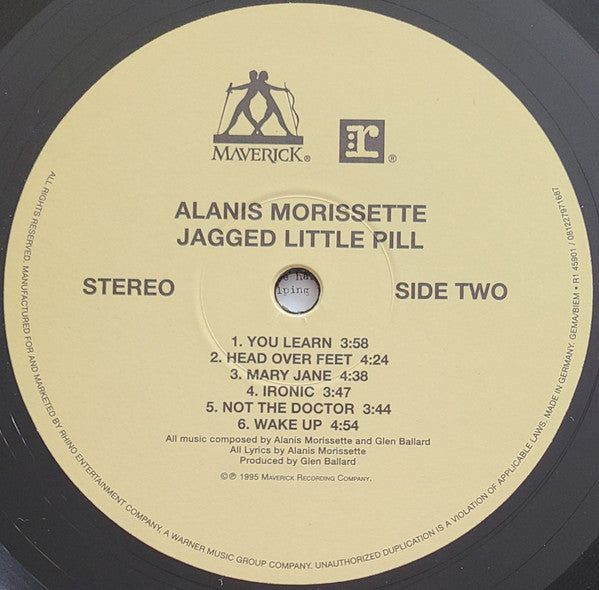 Alanis Morissette : Jagged Little Pill (LP,Album,Reissue,Remastered)