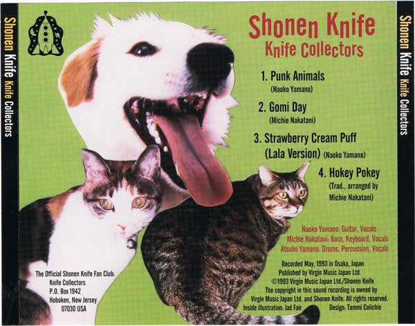 Shonen Knife - Knife Collectors (CD, EP) - De Platen Aap – Vinylwinkel in Brielle & online webshop voor muziekliefhebbers