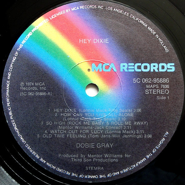 Dobie Gray : Hey Dixie (LP, Album)