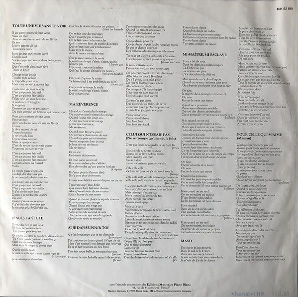 Véronique Sanson : 7ème (LP, Album, Gat)