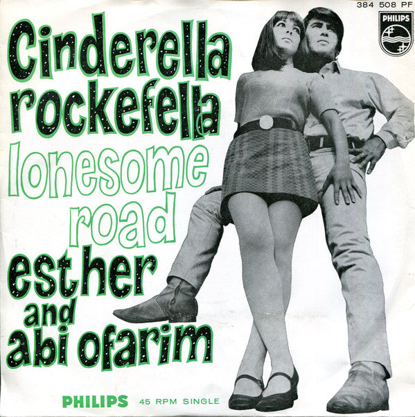Esther And Abi Ofarim* : Cinderella Rockefella (7", Single, Mono)