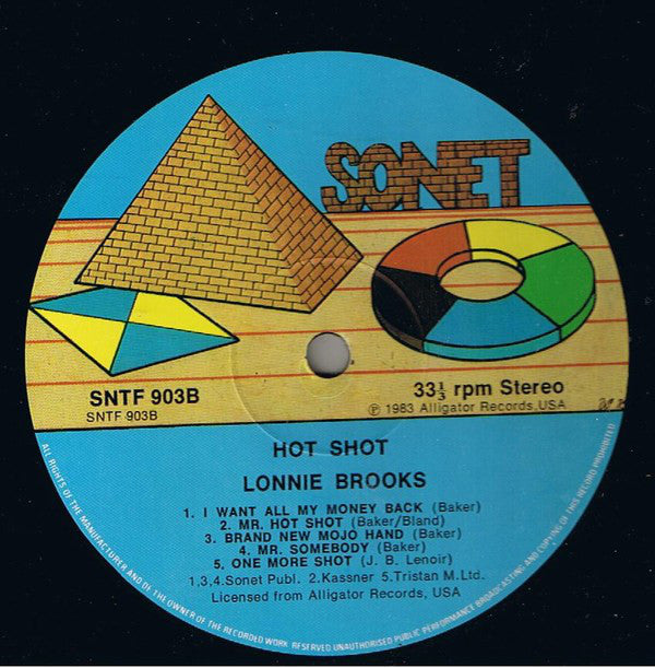 Lonnie Brooks : Hot Shot (LP, Album)