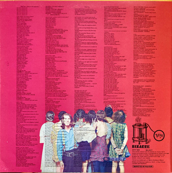 The Mothers : We're Only In It For The Money (LP, Album, RE, E.J)