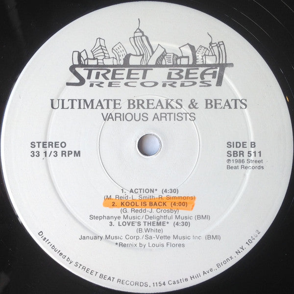 Various : Ultimate Breaks & Beats (LP, Comp, RE, Unofficial)