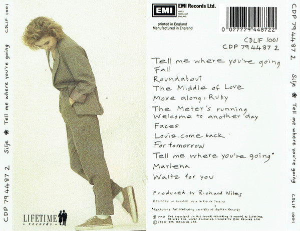 Silje Nergaard - Tell Me Where You're Going (CD, Album) - De Platen Aap – Vinylwinkel in Brielle & online webshop voor muziekliefhebbers