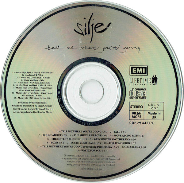 Silje Nergaard - Tell Me Where You're Going (CD, Album) - De Platen Aap – Vinylwinkel in Brielle & online webshop voor muziekliefhebbers