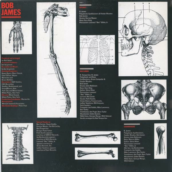 Bob James : Hands Down (LP, Album, Gat)