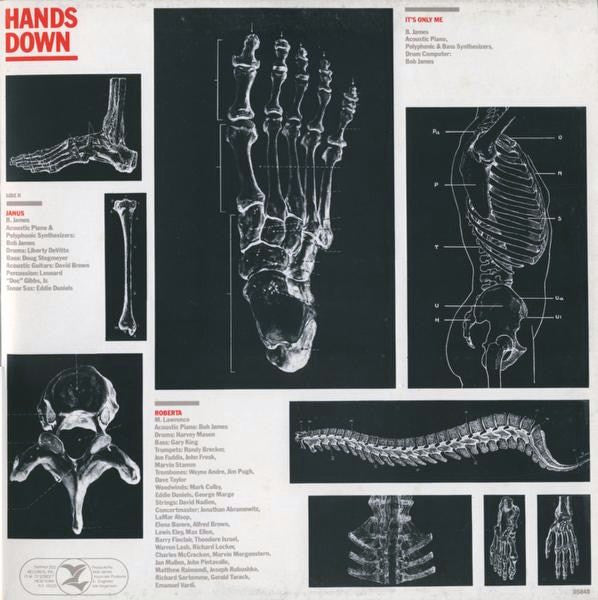 Bob James : Hands Down (LP, Album, Gat)