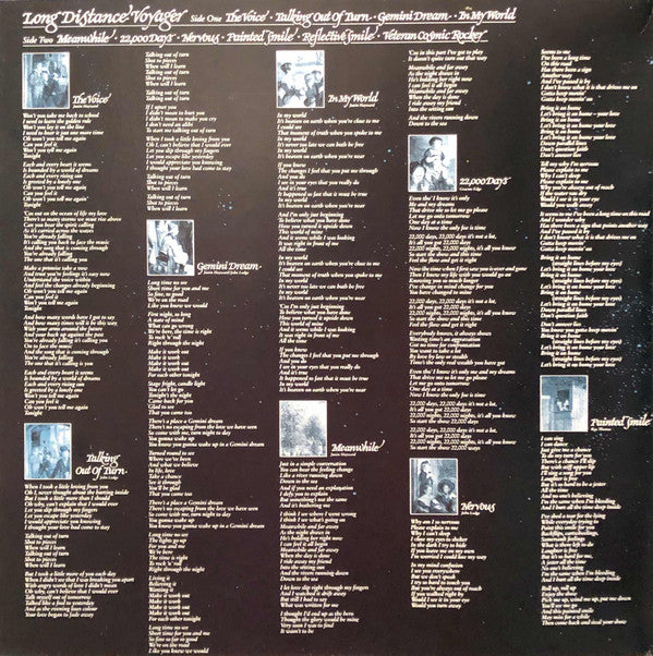 Moody Blues, The : Long Distance Voyager (LP,Album)