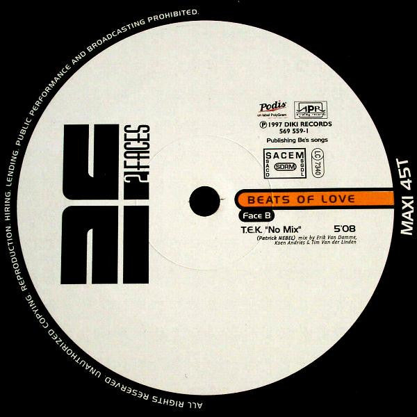 2 Faces : Beats Of Love (12", Maxi)