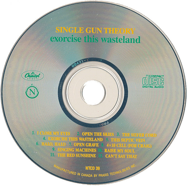 Single Gun Theory - Exorcise This Wasteland (CD, Album) - De Platen Aap – Vinylwinkel in Brielle & online webshop voor muziekliefhebbers