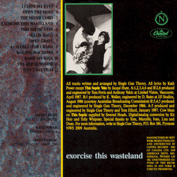 Single Gun Theory - Exorcise This Wasteland (CD, Album) - De Platen Aap – Vinylwinkel in Brielle & online webshop voor muziekliefhebbers
