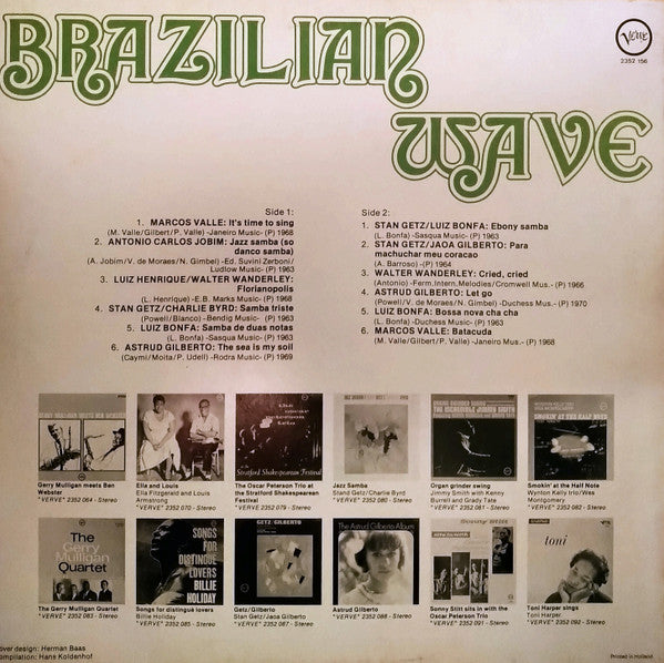 Various : Brazilian Wave (LP, Comp)