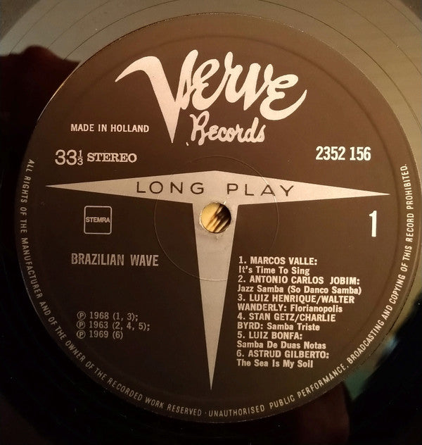 Various : Brazilian Wave (LP, Comp)