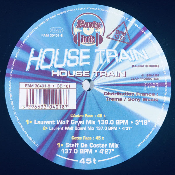 House Train (2) : House Train (Remixes) (12")
