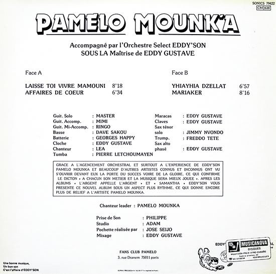Pamelo Mounk'A : Propulsion! (LP, Album)
