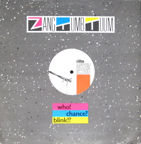 Propaganda : Dr. Mabuse (13th Life Mix) (12", Who)
