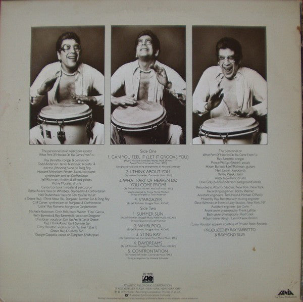 Ray Barretto : Can You Feel It (LP, Album, MO)