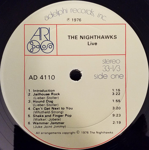 Nighthawks* : Nighthawks Live (LP, NAM)