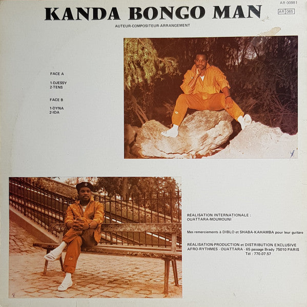 Kanda Bongo Man : Djessy Dyna (LP)