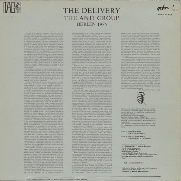 T A G* : The Delivery (LP, Album)