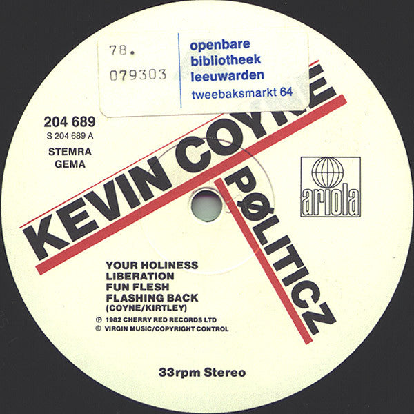Kevin Coyne : Pøliticz (LP, Album)