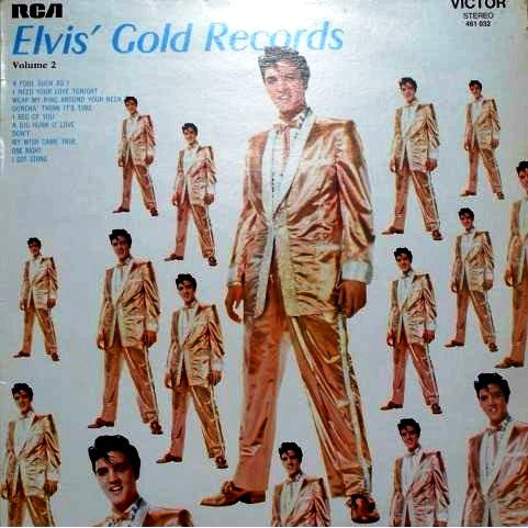 Elvis Presley : Elvis' Gold Records - Volume 2 (LP, Comp, RE)